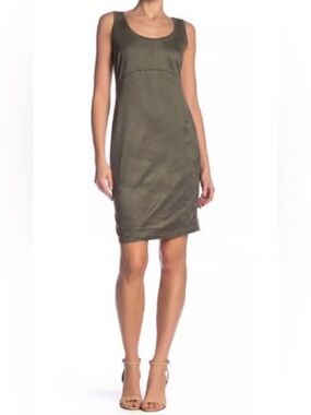 Philosophy Women’s Olive Faux Suede Dress - Size 6